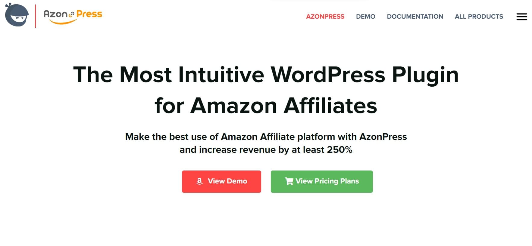 AzonPress is another top option in the WordPress Amazon affiliate plugins space
