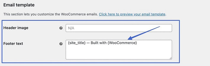 customize WooCommerce emails with images and text 