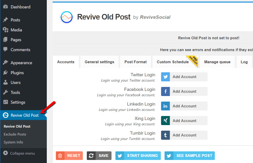 How to share old blog posts with Revive Old Post