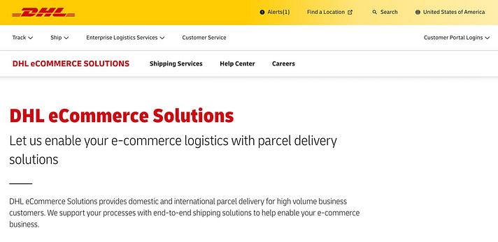 DHL ecommerce solutions