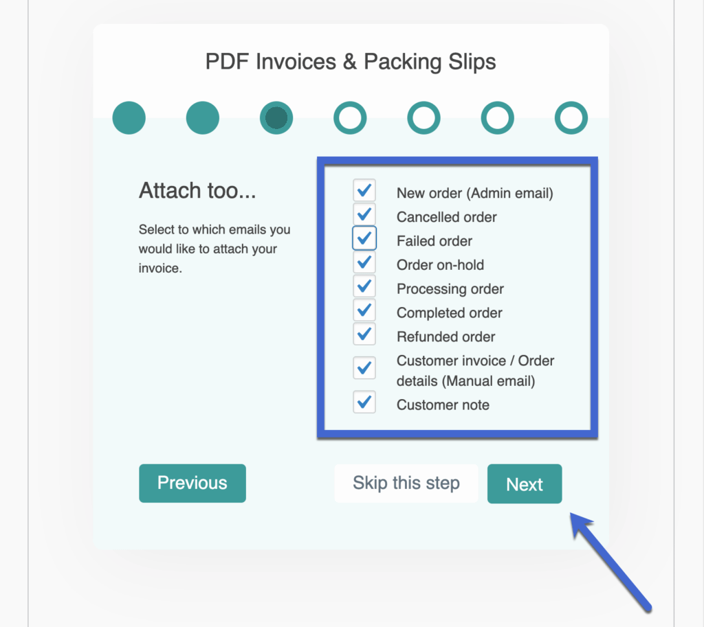 attach WooCommerce invoice to emails 