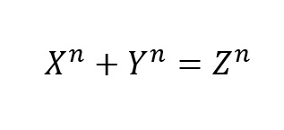 フェルマーの最終定理　式
