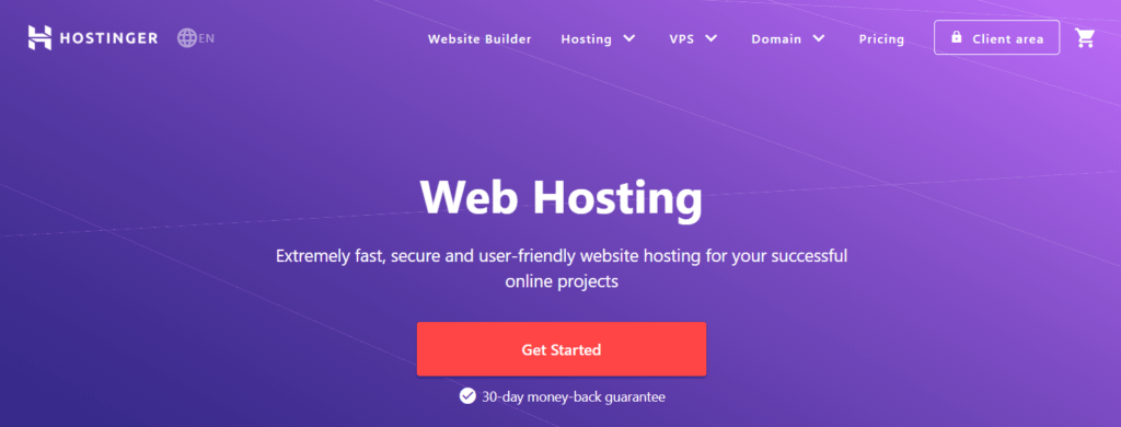 Hostinger offers especially cheap WordPress hosting