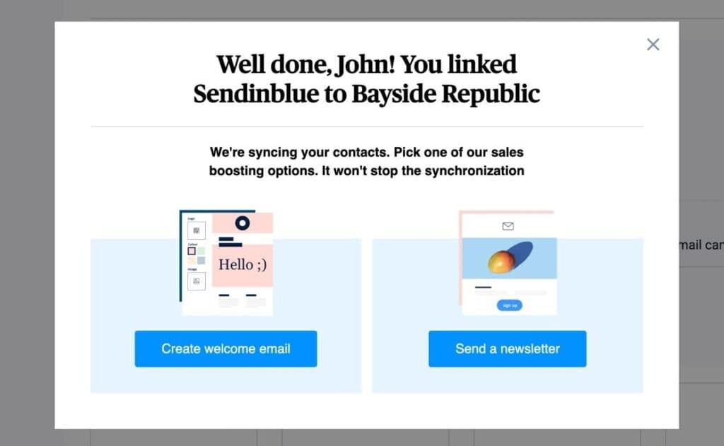 join Sendinblue