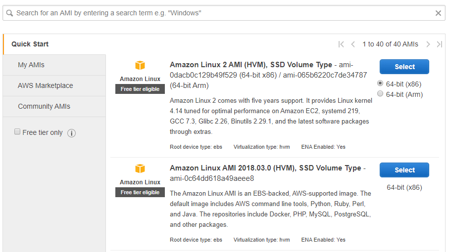 The AWS Marketplace.