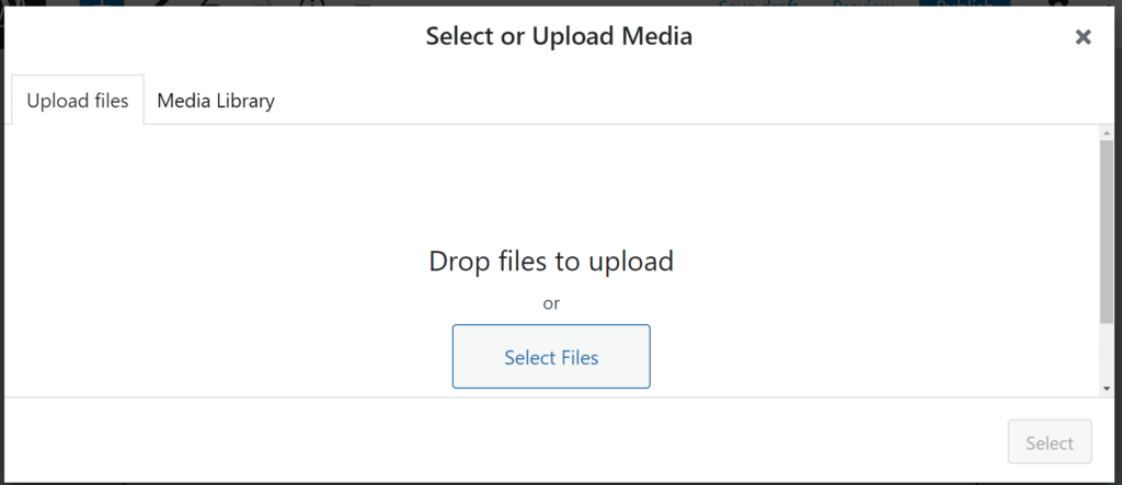 The Media Library is a WordPress video hosting option. 