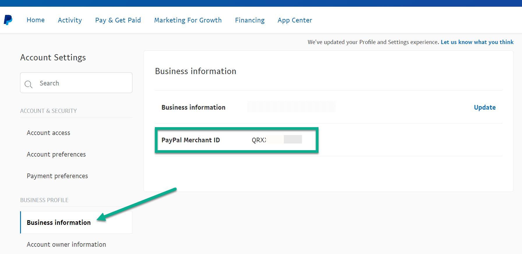 merchant id on PayPal - WooCommerce recurring payments