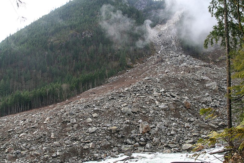 Main Difference - Landslide vs Avalanche