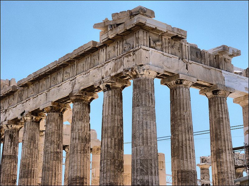 Compare Doric Ionic and Corinthian - What's the difference?