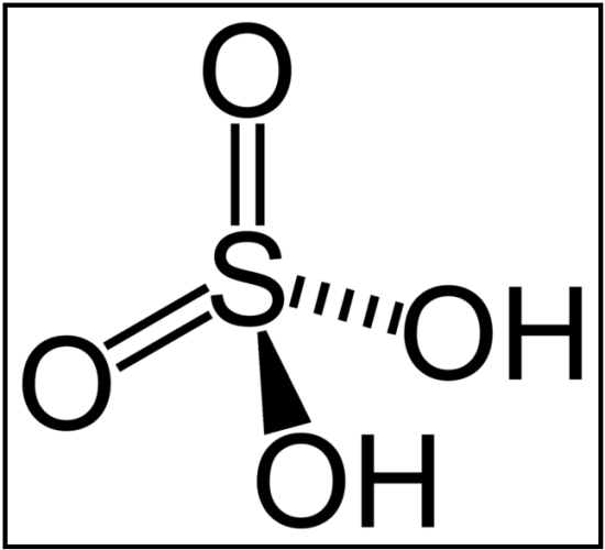 Main Difference -  Hydrochloric Acid vs Sulfuric Acid 