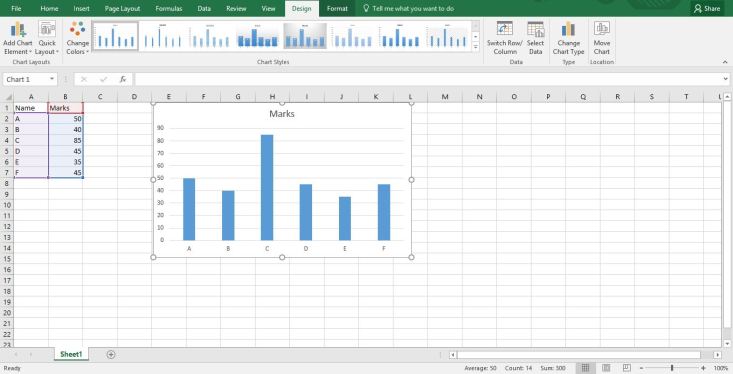 How to Plot Graph in Excel -11